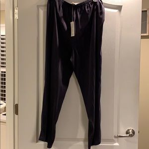 Eileen Fisher Straight Leg Silk Pants